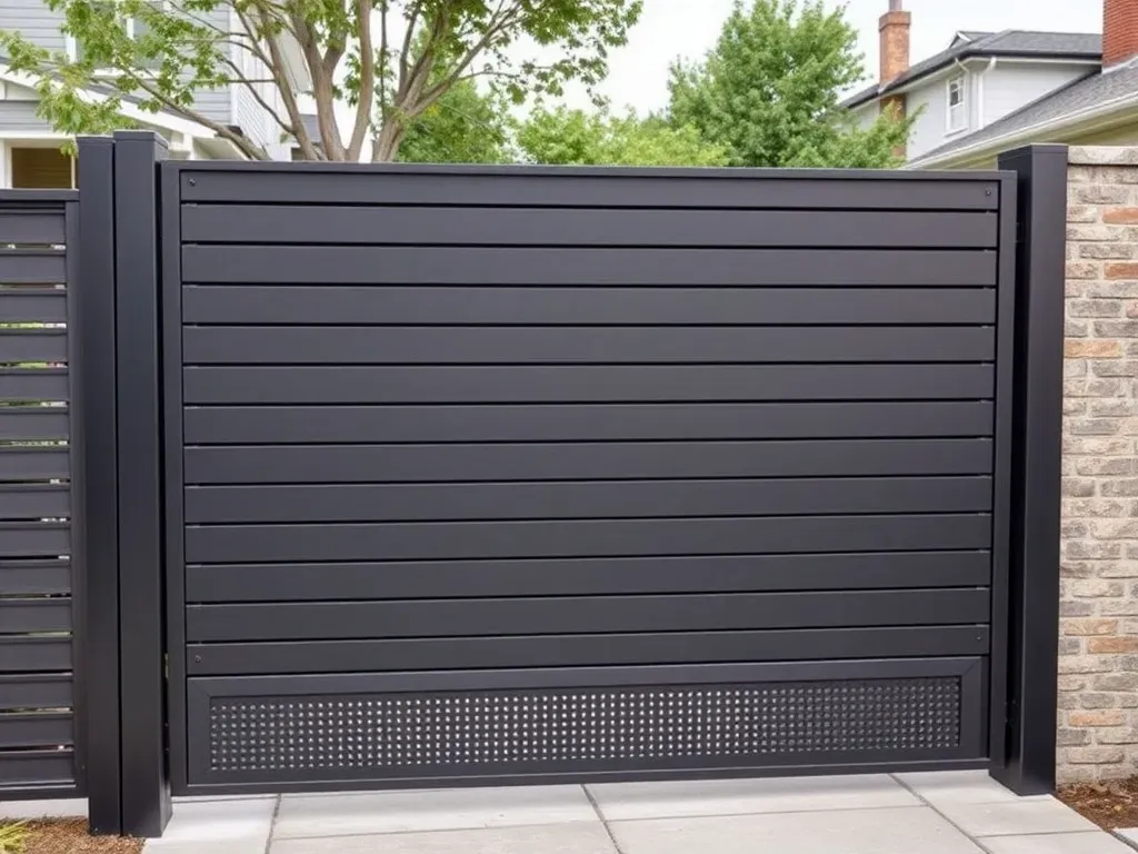 Styl i estetyka – ogrodzenia palisadowe w aranżacji nowoczesnych domów